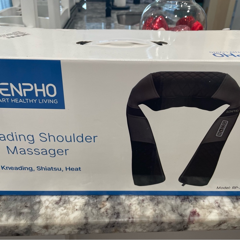 RENPHO Neck Massager with Heat, Shiatsu Shoulder Massager plus more